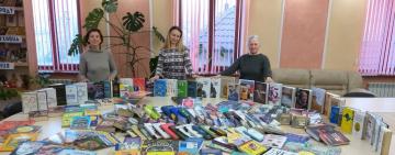 Килийской публичной библиотеке передали 540 экземпляров новых книг